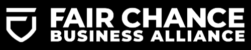 Fair chance business alliance logo