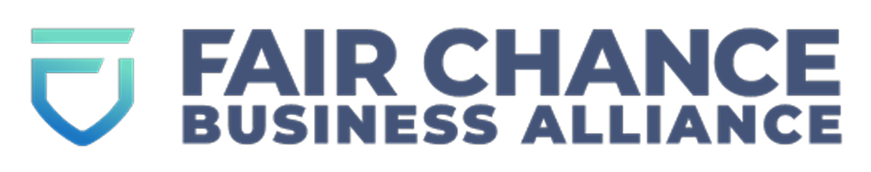 Fair chance business alliance logo